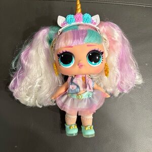 LOL Surprise Big Baby Hair Hair Hair Doll Unicorn Rare 28cm 11inch